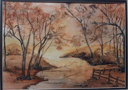 Chris M, Autumn Glow, watercolour.jpg